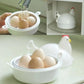 Microwave Oven Egg Steamer Boiled Egg Artifact Boiled Egg Mini Household Special Heating Box