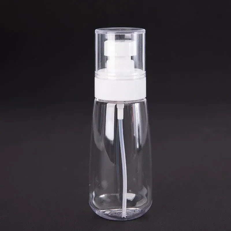 10pcs Portable Travel Emulsion Dispenser Bottle Press Pump Refillable Containers - Pink-30ml