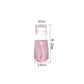 10pcs Portable Travel Emulsion Dispenser Bottle Press Pump Refillable Containers - Pink-30ml