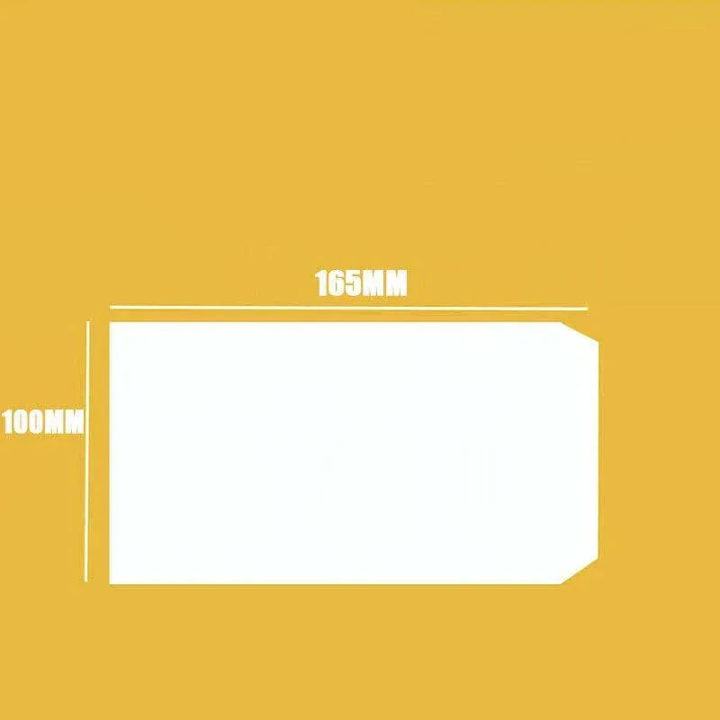 White Business Envelopes 8 Sizes Opaque Mailer with Pre-Printed Postcode - 6N:230*120MM