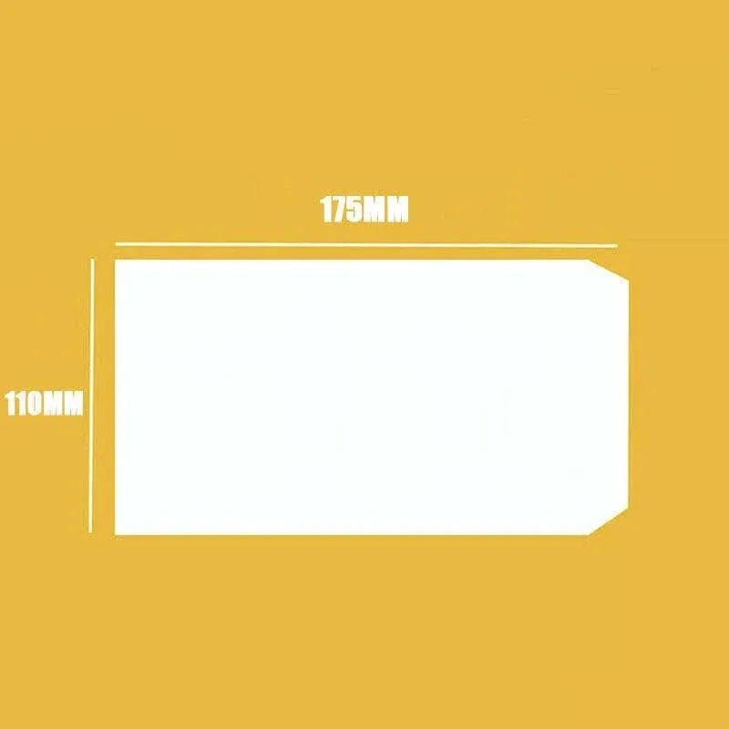 White Business Envelopes 8 Sizes Opaque Mailer with Pre-Printed Postcode - 6N:230*120MM