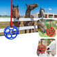 Hanging Hay Feeders Stable Feed Polo Feeding Balls Toy for Horses and Livestock - Blue