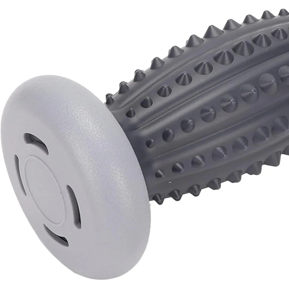Foot Massage Roller Muscle Relaxation Yoga Exercise Tool for Home Use - Grey-Black