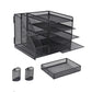 Desktop Organizer File Holder Document Storage Rack Multi Tier