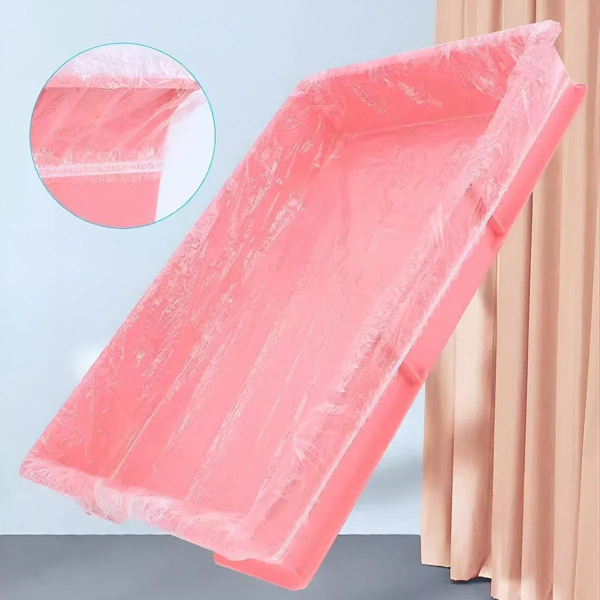 50Pcs Rabbit Cage Liners Disposable Plastic Mat Films Hamster Cage Cleaning Pad - XL-50PCS