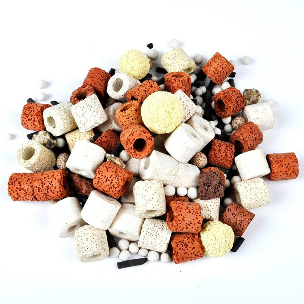 500g Fish Tank Water Filter Media Aquarium Filtration Material Sponge Pad - Far Infrared Breathing Ring