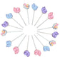 Fish Teaser Stick Interactive Training Pen Toy for Fish Tank Fun and Engagement - Colourful