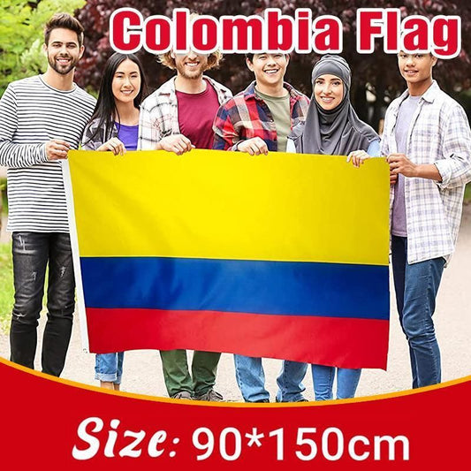 Large Colombia Colombian Flag Heavy Duty Outdoor CO