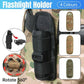 Portable Outdoor Military Flashlight Bag Pouch Tactical Case Holster Belt Holder - Black