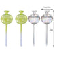 2PCS Automatic Glass Watering Cactus Plant Flower Self Drip Irrigation Tool - Transparent