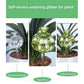 2PCS Automatic Glass Watering Cactus Plant Flower Self Drip Irrigation Tool - Transparent
