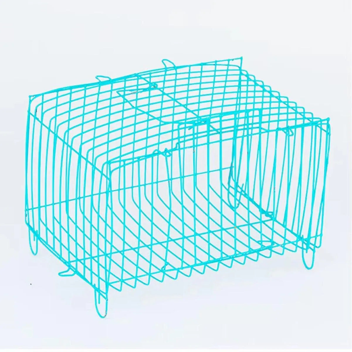 Carrier Portable Folding Cage L 10pcs 730538 Small Bird Transport Collapsible Cage
