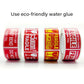 4Rolls Fragile Warning Label Stickers English Caution Handle With Care Packaging