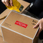 4Rolls Fragile Warning Label Stickers English Caution Handle With Care Packaging