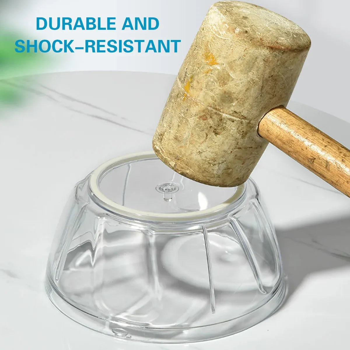 500ml Manual Meat Mincer Garlic Chopper Rotate Garlic Press Crusher Vegetabl - Blue