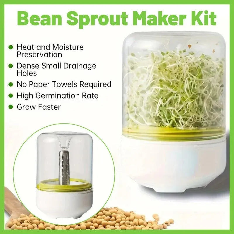 Bean Sprout Growing Machine Automatic Sprouting Pot Plant Germination Tool