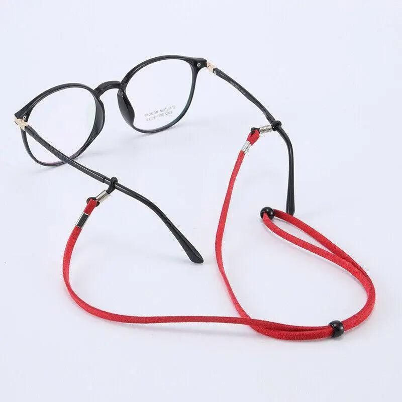 Adjustable Glasses Neck Strap Cord Lanyard for Spectacles and Reading Glasses - Grey
