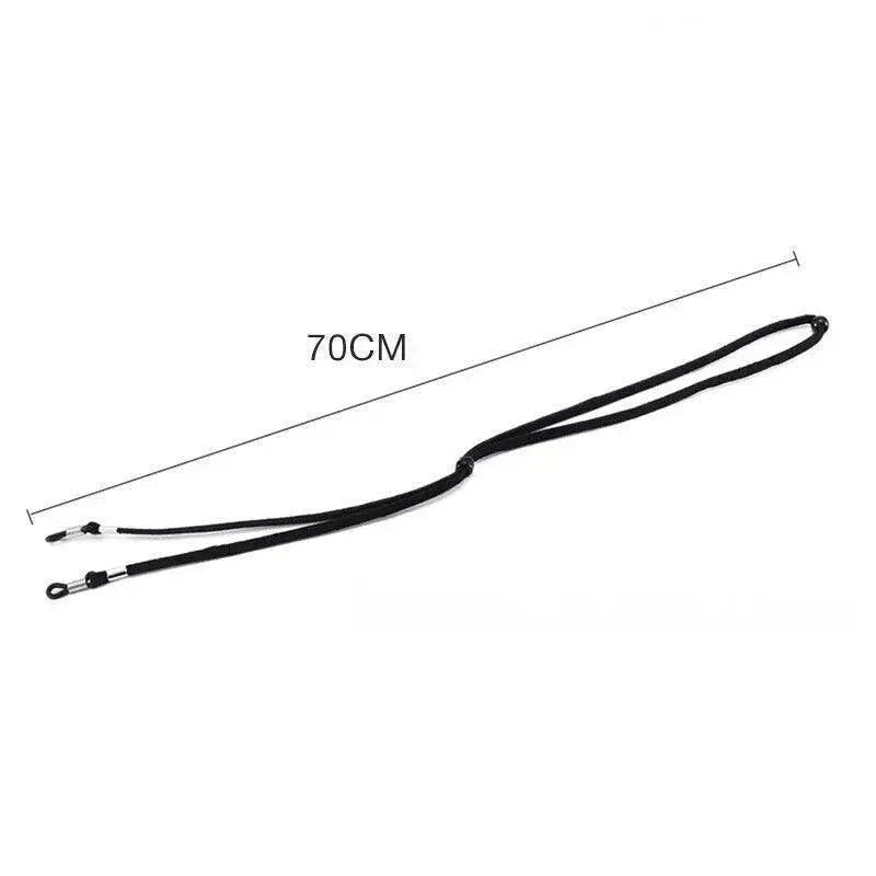 Adjustable Glasses Neck Strap Cord Lanyard for Spectacles and Reading Glasses - Grey