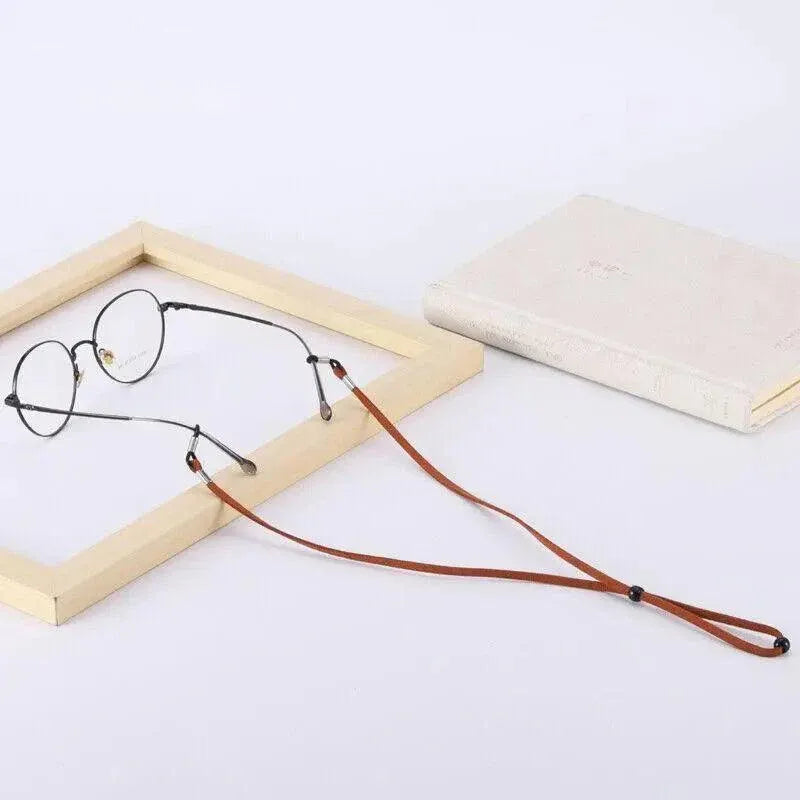 Adjustable Glasses Neck Strap Cord Lanyard for Spectacles and Reading Glasses - Grey