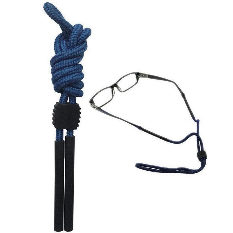 Reading Eyeglass Glasses Chain Cord Lanyard Sunglasses Neck Holder Sports Strap - Blue