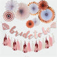 Bride To Be Rose Gold Banner Diamond Wedding Bridal Shower Hens Party Decoration - Diamond Ring