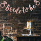 Bride To Be Rose Gold Banner Diamond Wedding Bridal Shower Hens Party Decoration - Diamond Ring