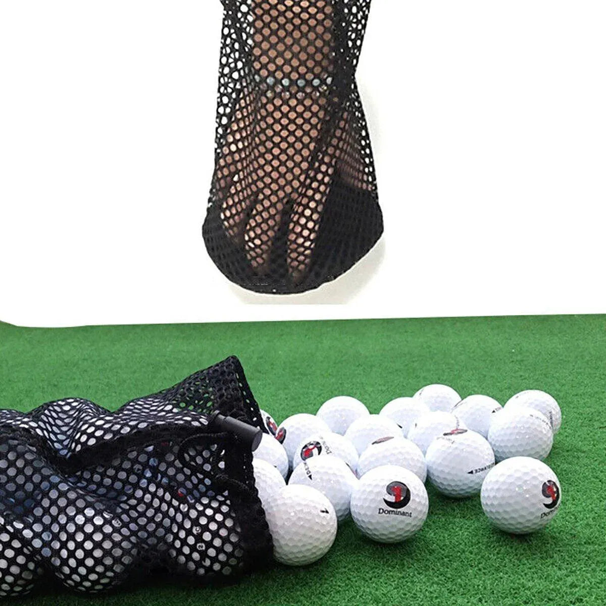 Super Strong Nylon Golf Net Bag Durable Ball Bag for Golf Ball Storage Solution - M