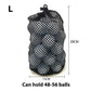 Super Strong Nylon Golf Net Bag Durable Ball Bag for Golf Ball Storage Solution - M