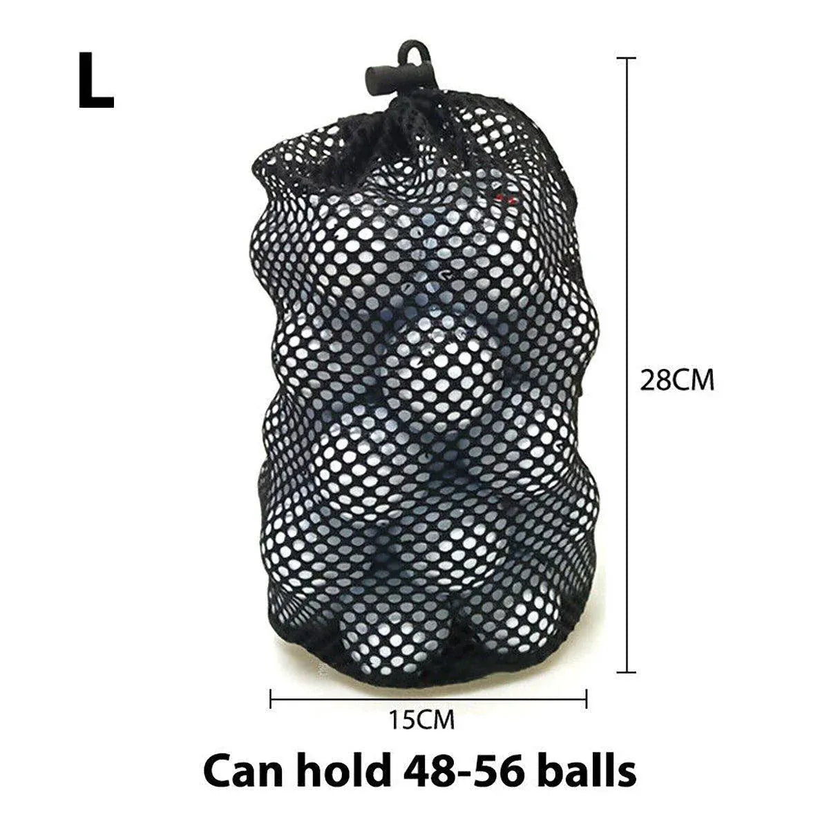 Super Strong Nylon Golf Net Bag Durable Ball Bag for Golf Ball Storage Solution - M