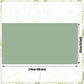 6pcs Green Disposable Tablecloths for Party and Event Decorations Table Covers