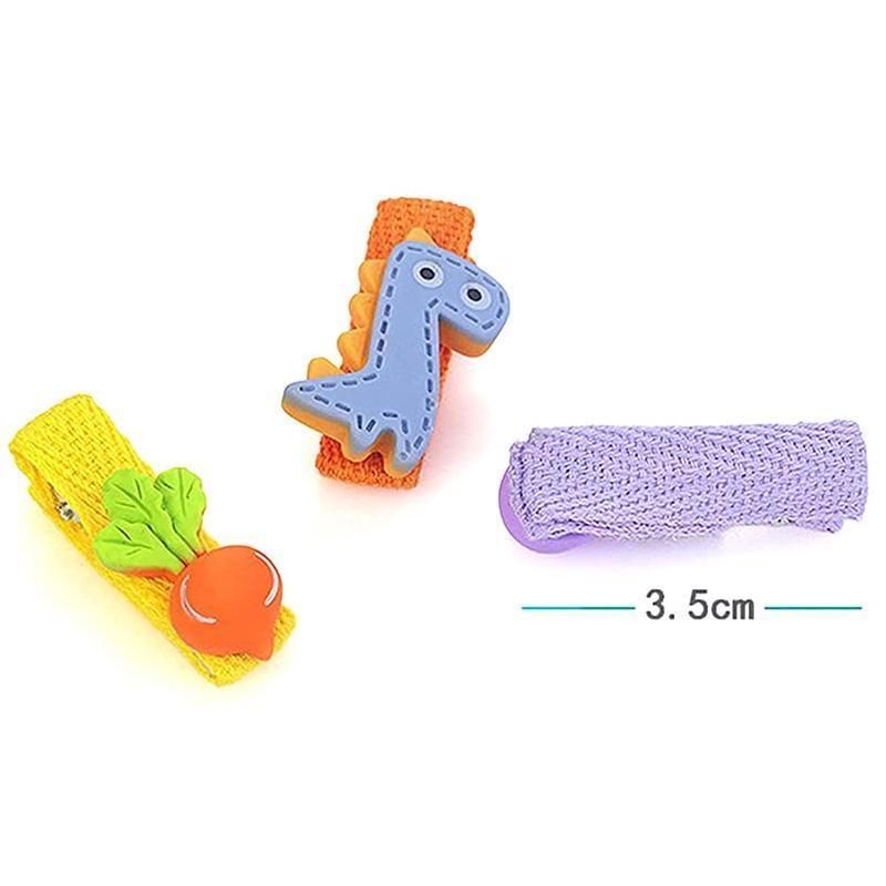 26Pcs Hair Clips Set Snap Bows and Hairpins for Styling and Everyday Use - Heart ( Without Bottle)