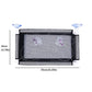 Cat Window Bed Suction Cup Hammock Black Breathable Hanging Seat 55x35cm