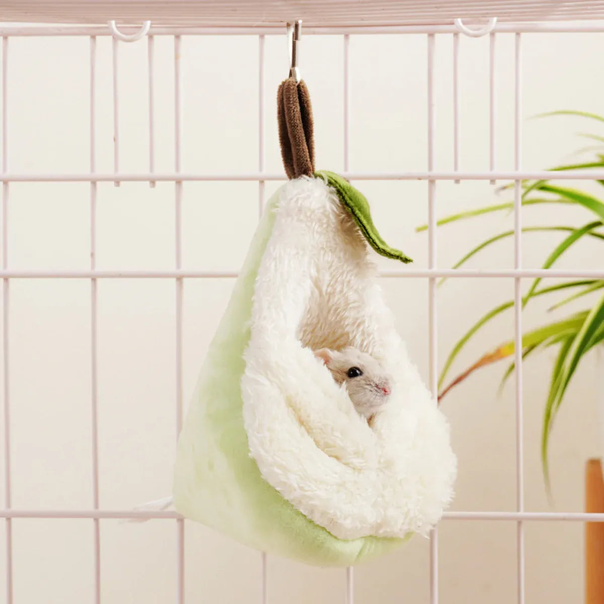 Small Pet Sleeping Bag Soft Warm for Hamsters Guinea Pigs Rats Indoor Cage Use