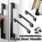 Dark Grey Modern Simple Wardrobe Handle 96/128/160mm Drawer Cabinet Door Pull - 128mm
