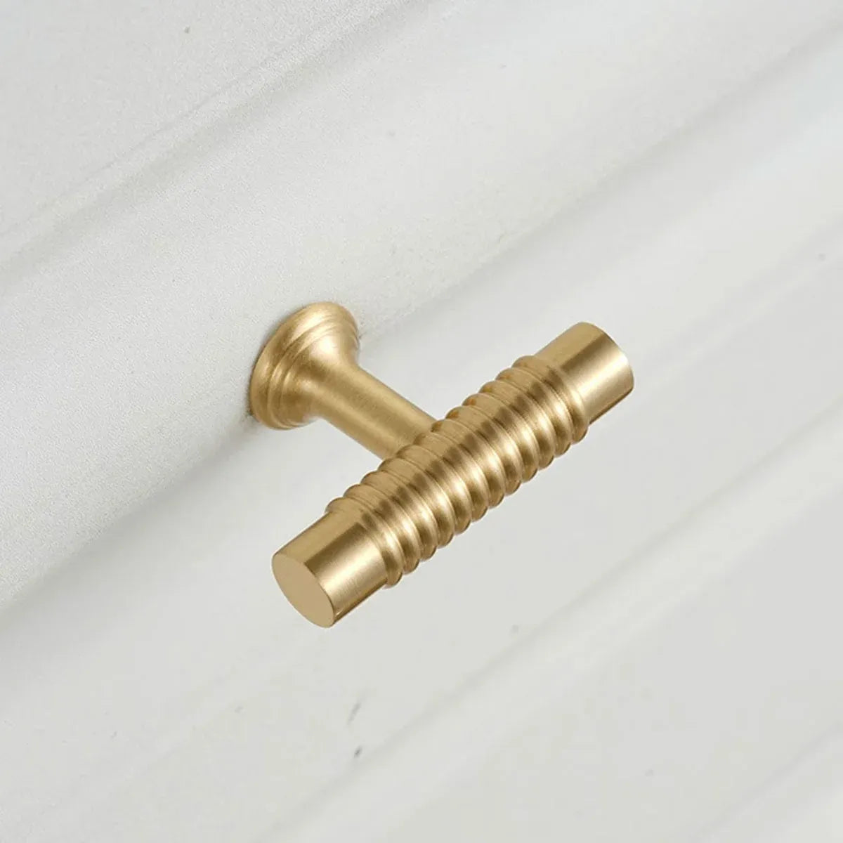 6 Sizes Gold Cabinet Door Handle Light Luxury Bronze Pull for Wardrobe Drawer - 320mm-Hole Distance
