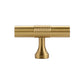 6 Sizes Gold Cabinet Door Handle Light Luxury Bronze Pull for Wardrobe Drawer - Single Hole