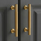 6 Sizes Gold Cabinet Door Handle Light Luxury Bronze Pull for Wardrobe Drawer - Single Hole