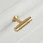 6 Sizes Gold Cabinet Door Handle Light Luxury Bronze Pull for Wardrobe Drawer - Single Hole