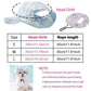 Adjustable Pet Hat with Cute Leaky Ears Sunscreen Fisherman Hat Four Seasons Use - Orange Red - S
