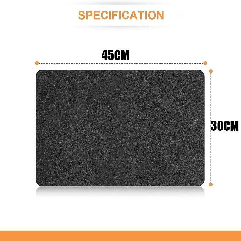 30x45cm non slip heat with resistant kitchen mat