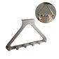 Door Hanger Hook Rack Over The Door Organiser with 6 Hooks for Coat Jacket Bag