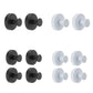 2/4PCS Suction Cup Hook Wall Vacuum Hanger No Drill Coat Hat Holder for Bathroom - White-4pcs