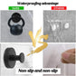 2/4PCS Suction Cup Hook Wall Vacuum Hanger No Drill Coat Hat Holder for Bathroom - White-4pcs