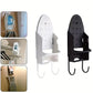 Iron Stand Double Hook Storage Rack Hanging Iron Holder for Home Organisation - White