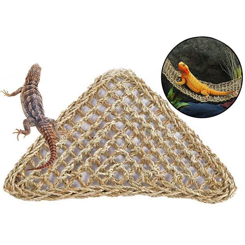 Reptile Bed Hammock Basking Relaxation 28cm 540460 Comfortable Natural Straw