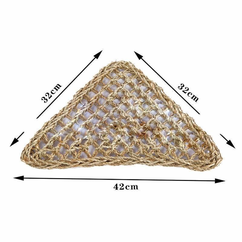 Basking Relaxation 28cm 540460 Comfortable Natural Straw Reptile Bed Hammock