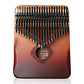 17-Key Beginner Thumb Piano Portable Instrument for Music Learning and Practice
