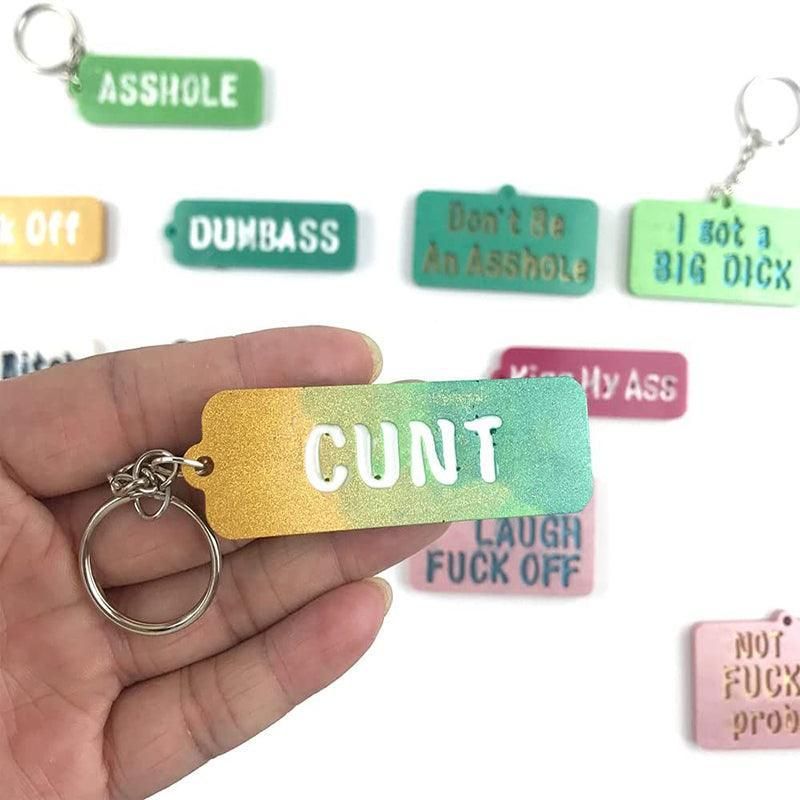 Letters Keychain Resin Epoxy Casting Mould Earring Pendant Mould Craft Silicone