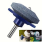 5PCS Lawn Mower Blade Sharpener Wind Powered Balancer Hardware Sharpening Tool
