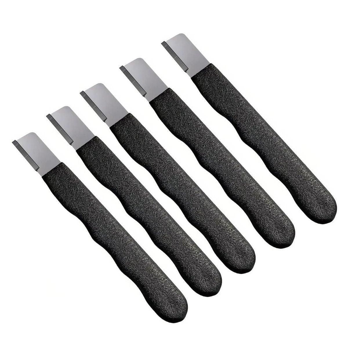 5pcs Handheld Garden Tool Knife Sharpener Quick Pocket Blade Carbide Sharpener